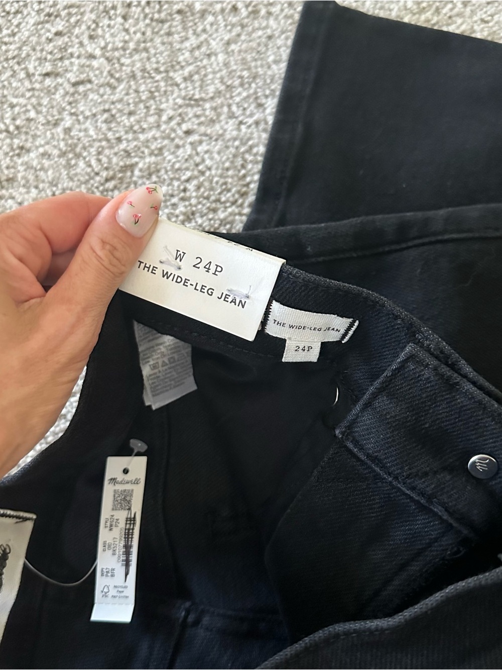 Madewell Wide-Leg Jean in Super Stretch 24 P - Picture 10 of 10